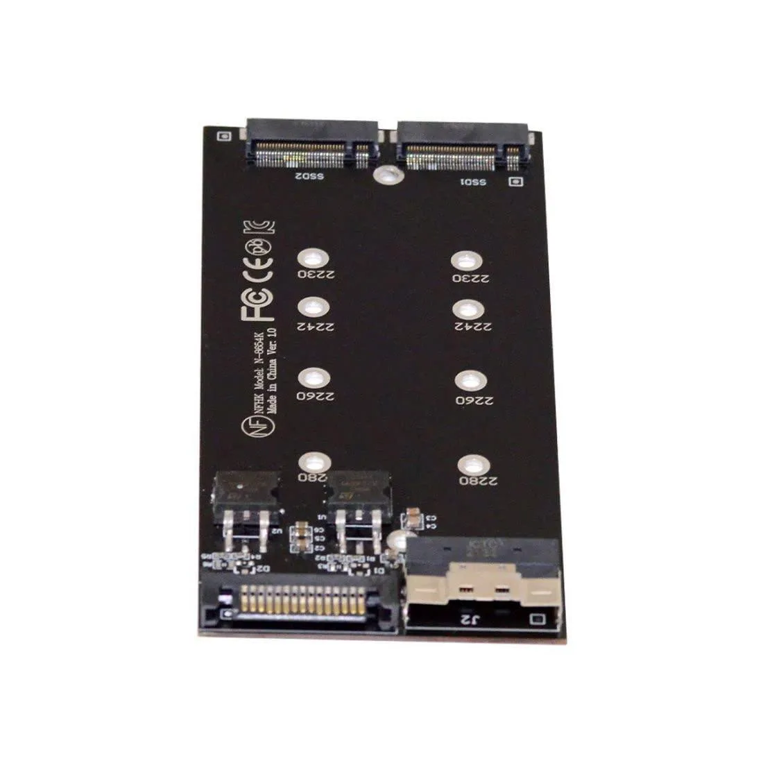 Vszerda Vszerda SA-014 Dual M.2 NVME to SFF-8654 RAID controller — product photo