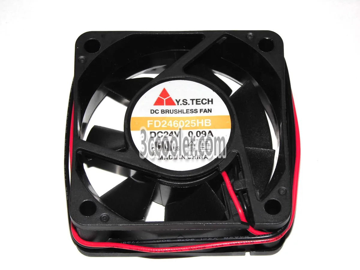 OEM Industries OEM Industries FD246025HB 60mm 24V 0.09A 2-wire CPU cooler — product photo