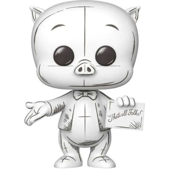 Funko Funko 86285 POP! Animation Looney Tunes Porky Pig Sketched Vinyl Action Figure — product photo