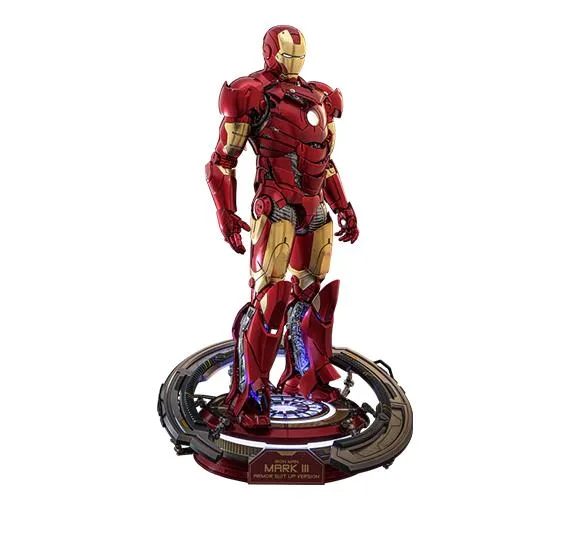 Hot Toys Hot Toys MMS825D72B Iron Man Mark III Armor Suit Up Version action figure — product photo