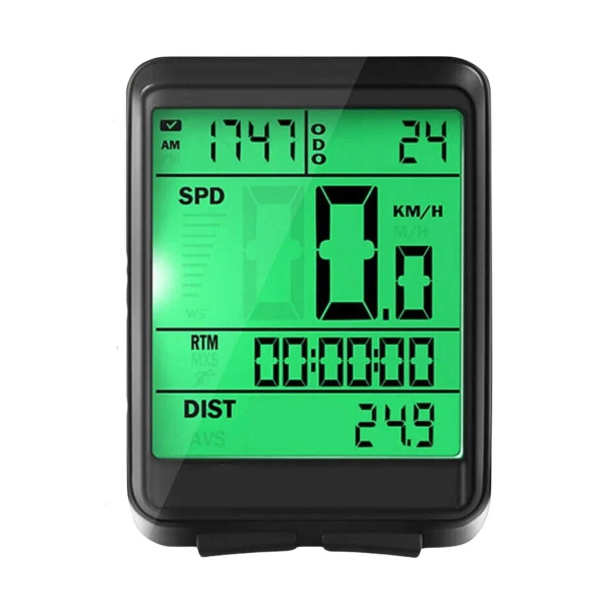 The Perfect Part The Perfect Part Wireless Speedometer Black 2.2" x 1.6" x .78 — product photo