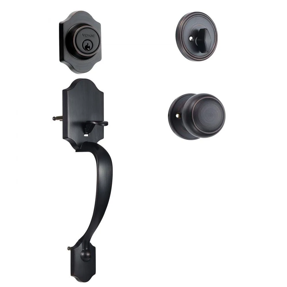 VEVOR VEVOR Front Door Handleset Brushed Oil Rubbed Bronze 20185-AC — product photo