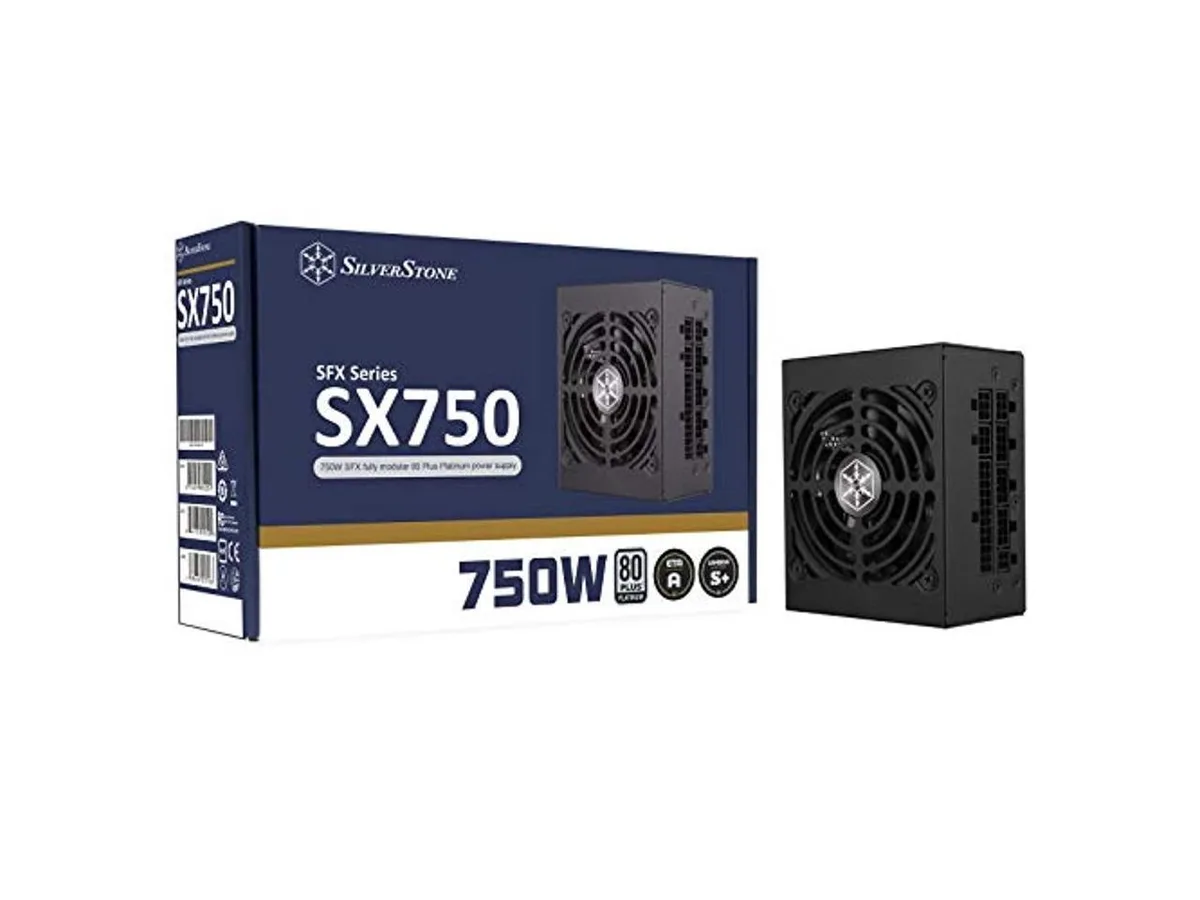Compact SFX power supply, black finish, 92mm fan, fully modular cables