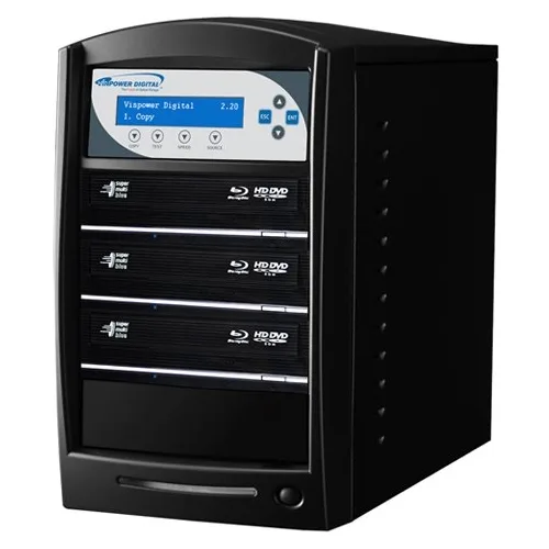 VinPower VinPower SharkBlu-S3T-XL-BK 1-to-3 Blu-Ray/DVD/CD duplicator 500GB HDD USB 3.0 — product photo