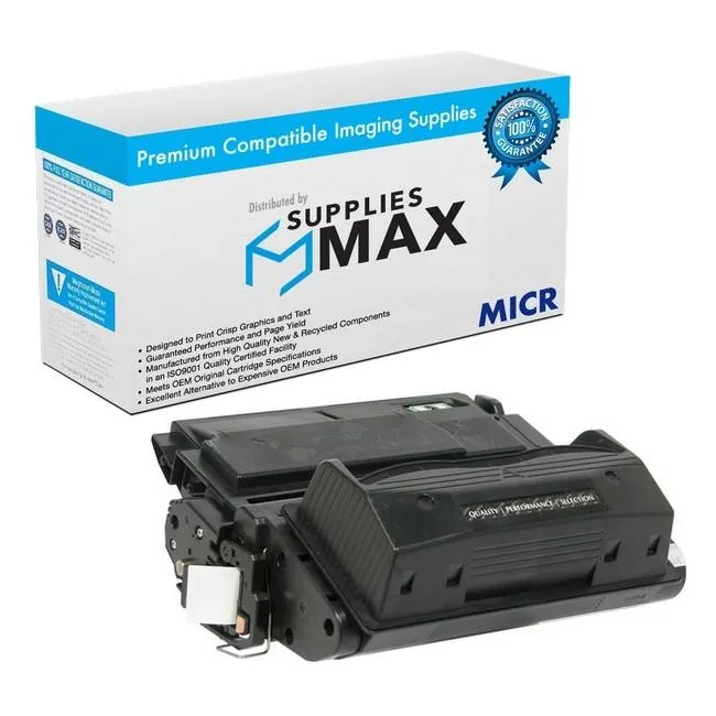 SuppliesMax SuppliesMax MICR Toner Cartridge Q1338A-MICR 12000 Pages — product photo
