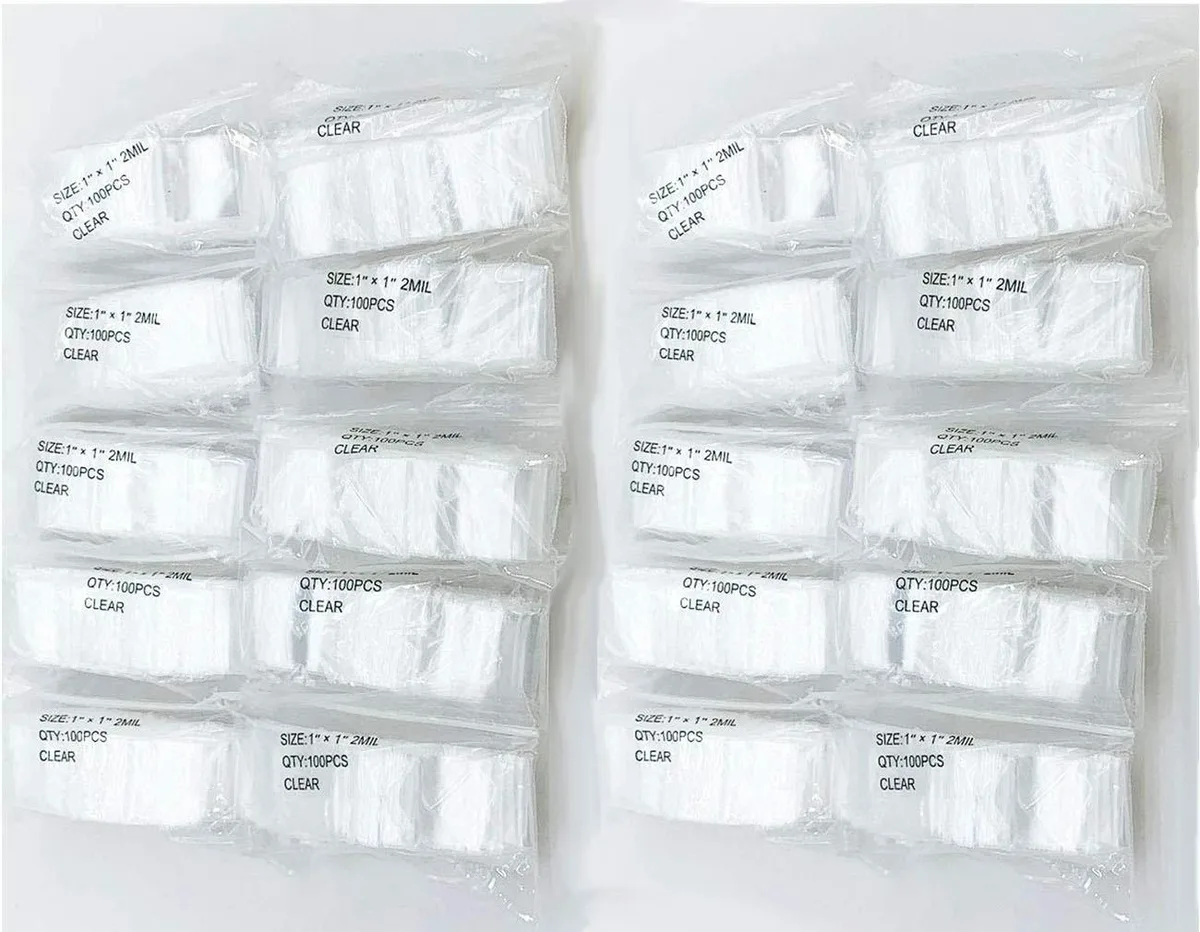 iMBAPrice iMBAPrice Mini Zip Lock Bags 1 x 1 Inch 2000 Bags — product photo