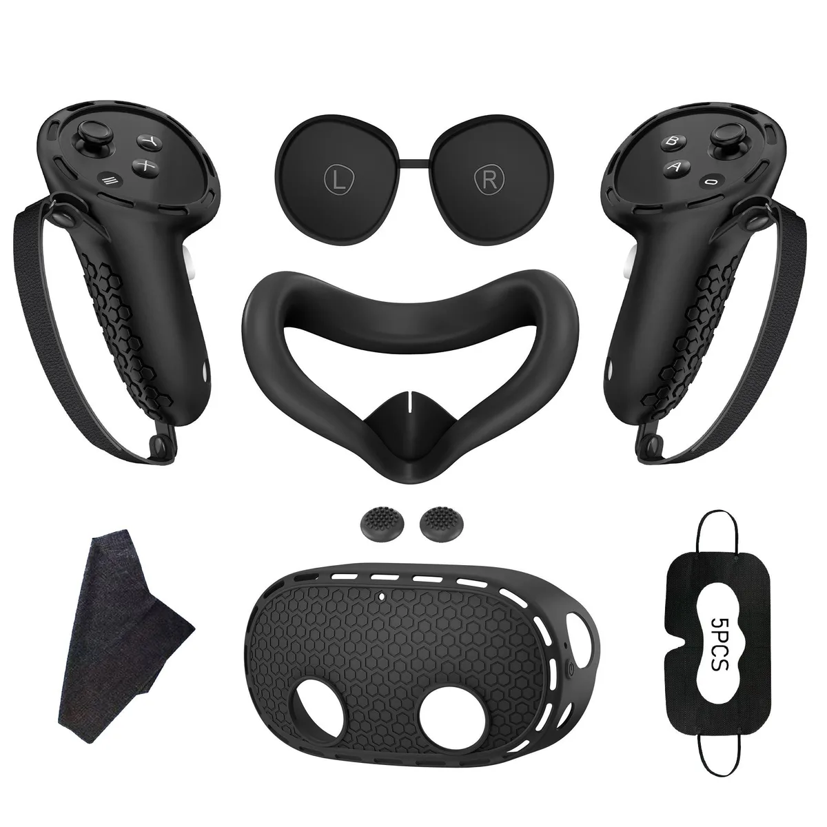 SOVAWIN SOVAWIN Silicone Protective Cover Shell Case 7 IN 1 Meta Quest 3S VR Accessory — product photo