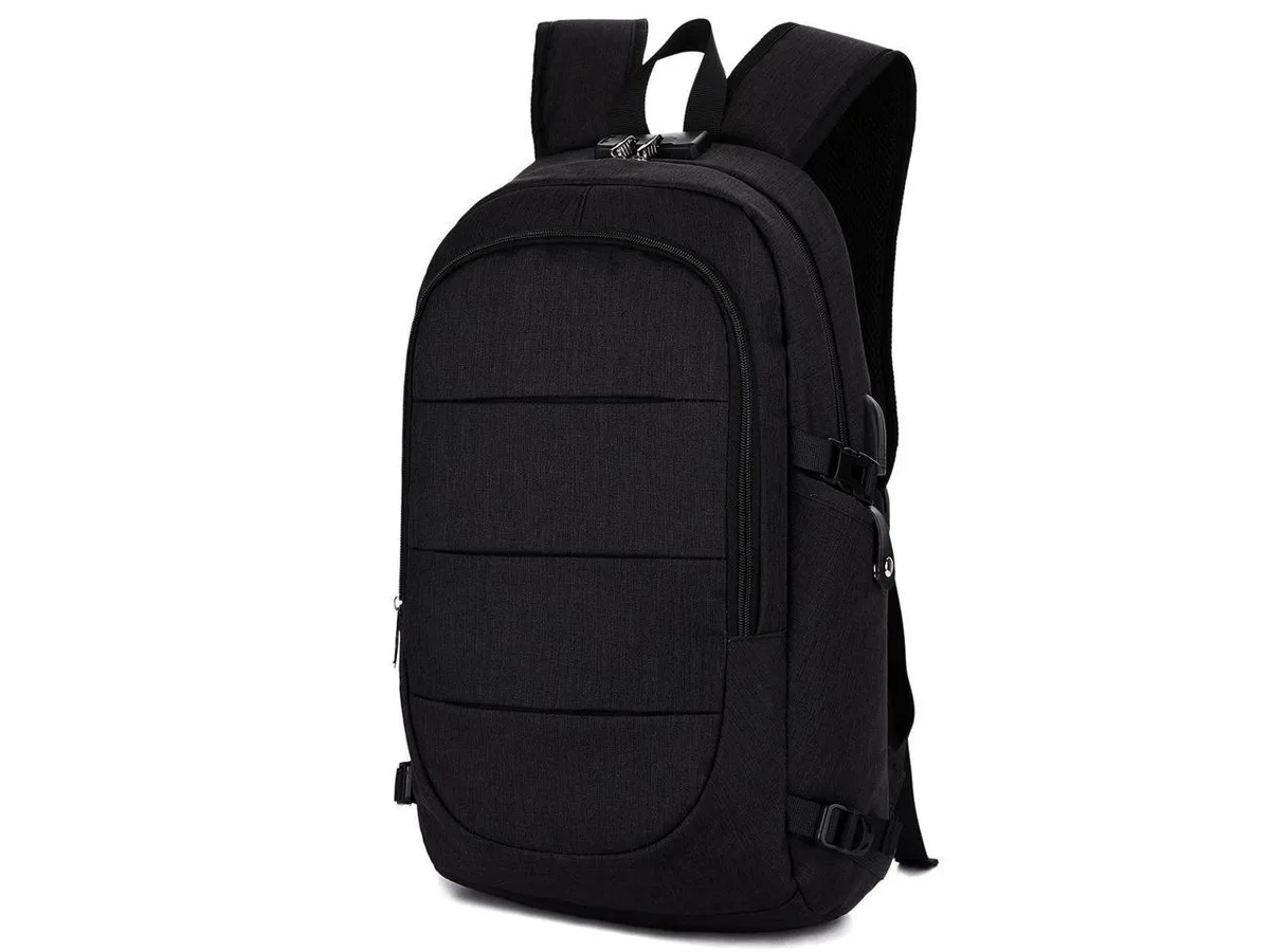 Werleo Werleo 17.3" Anti-Theft Waterproof Laptop Backpack Black — product photo