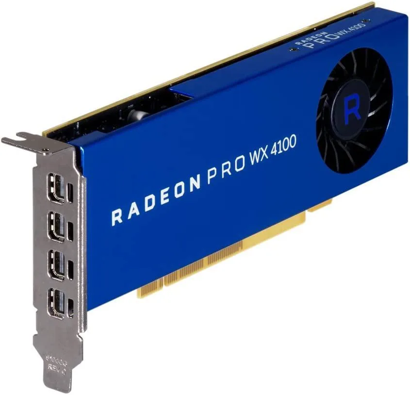 AMD AMD Radeon WX4100 PRO 4GB GDDR5 graphics card — product photo