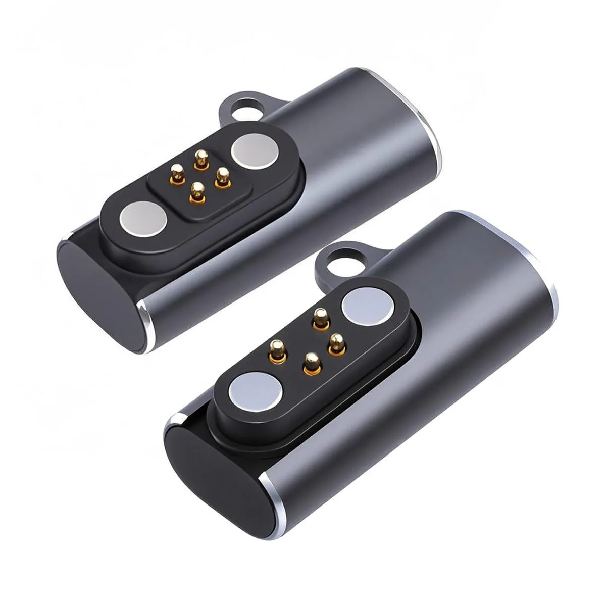Fervit Fervit 2-Pack USB-C Female to 2.5 mm 4-Pin Bone Conduction Adapter Square Trapezoidal Contacts — product photo