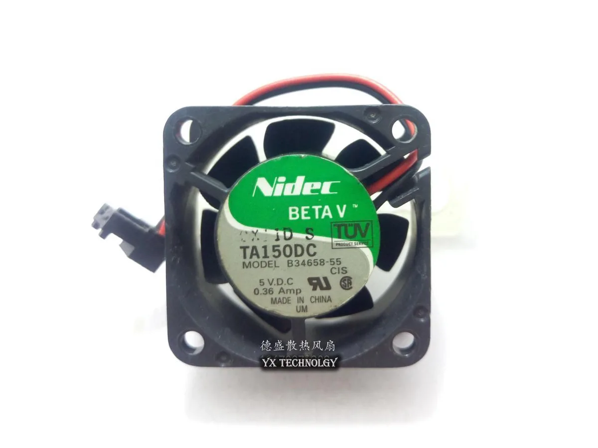 Fans Fans 4020 TA150DC B34658-55 40x40x20mm DC 5V 0.36A case fan — product photo