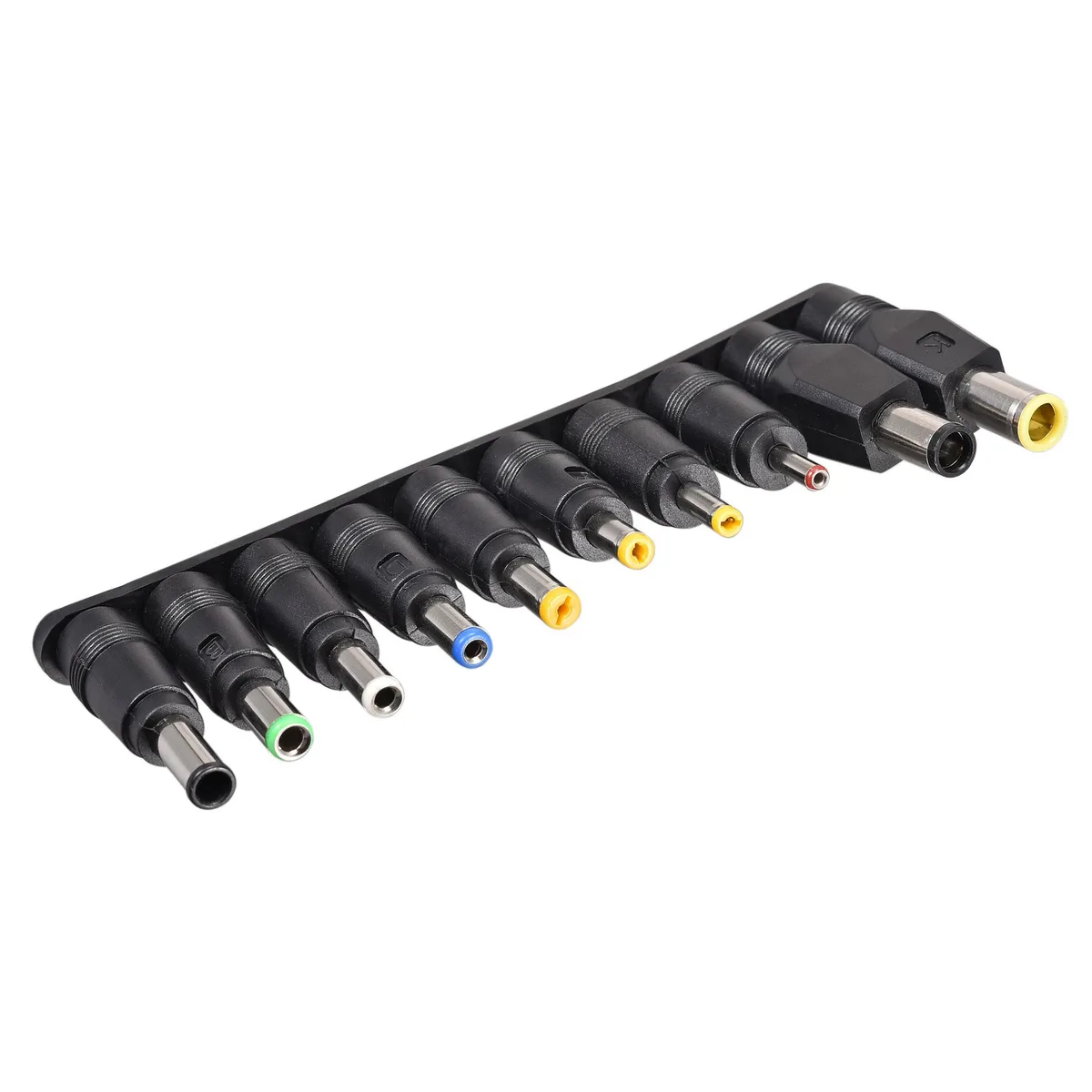 Unique-Bargains Unique-Bargains DC Power Adapter Kit 10pcs 5.5 x 2.1mm Jack Converter Barrel Connector Set — product photo