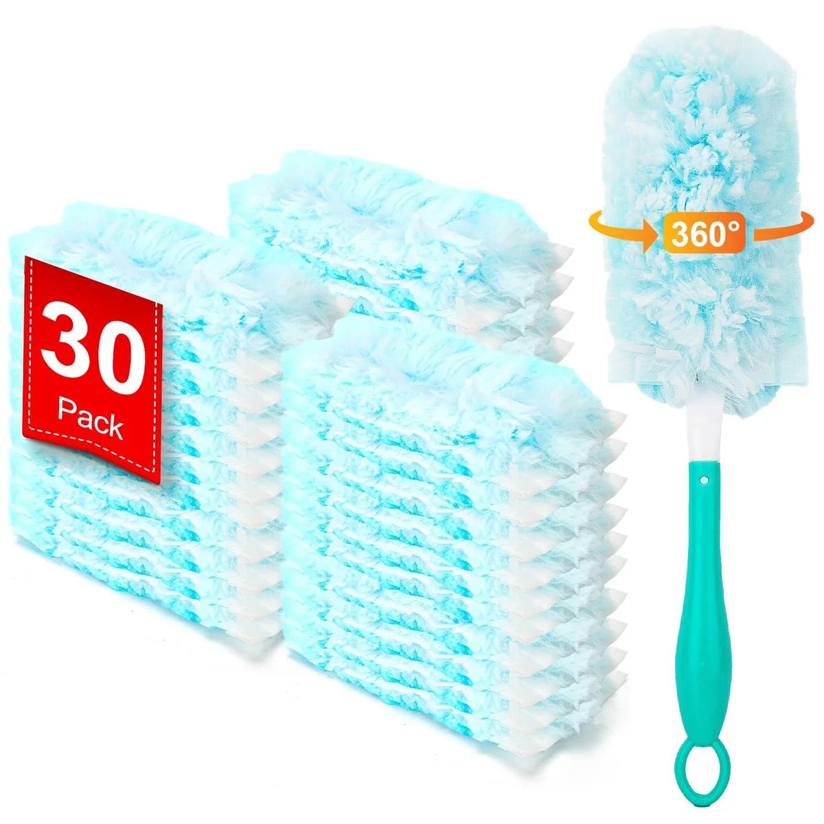 KEFANTA 360° Heavy Duty Duster Refills 30 Count — product photo