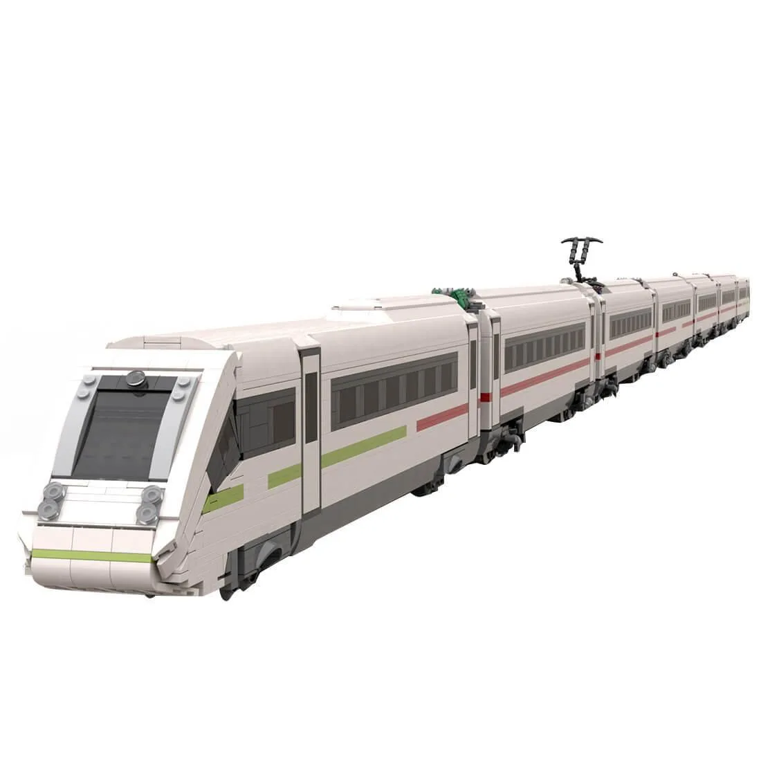 ZITIANYOUBUILD ZITIANYOUBUILD MOC-75541 ICE 4/Br 412 Train 6188 Parts Educational Building Set — product photo