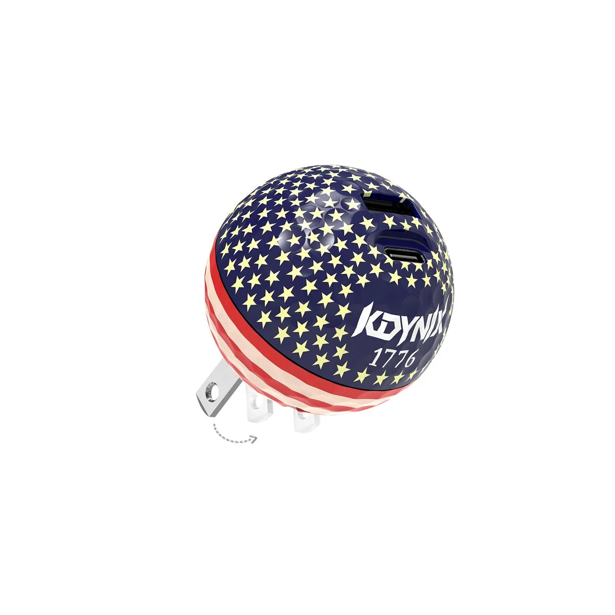 KDYNIX KDYNIX KD25G2 Golf Ball 20W Dual Port Charger — product photo