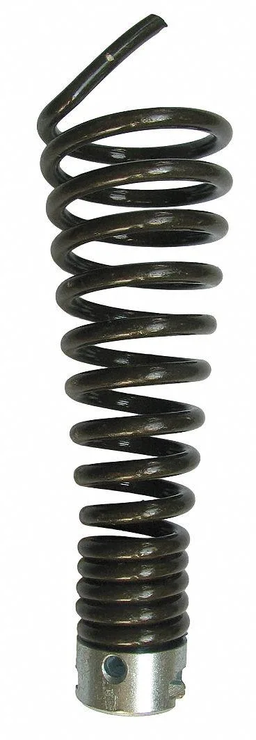 Steel retrieving auger funnel head five inches overall length