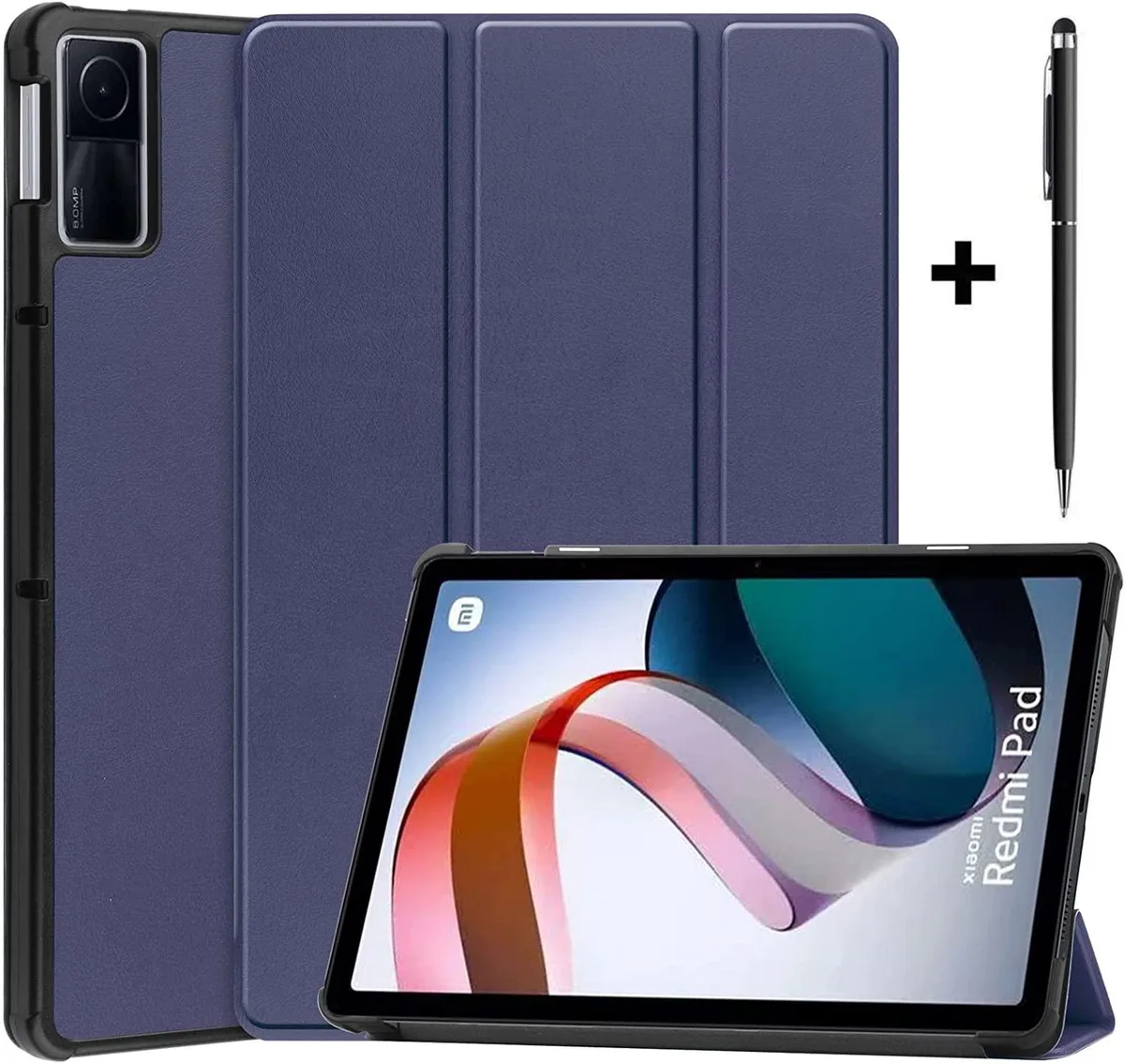 Werleo Werleo laptop case for Xiaomi Redmi Pad 10.61 inch 2022 Tri fold Slim Auto Wake Blue — product photo