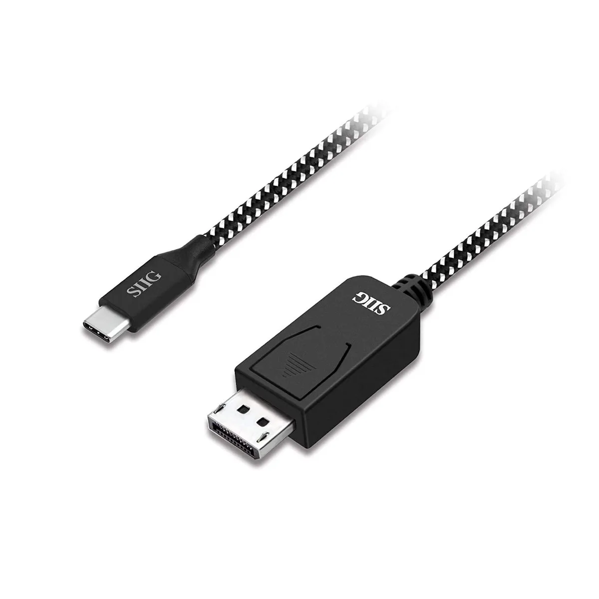 SIIG, Inc SIIG, Inc CB-TC0A12-S1 USB Type-C to DisplayPort Cable 6.6 ft — product photo