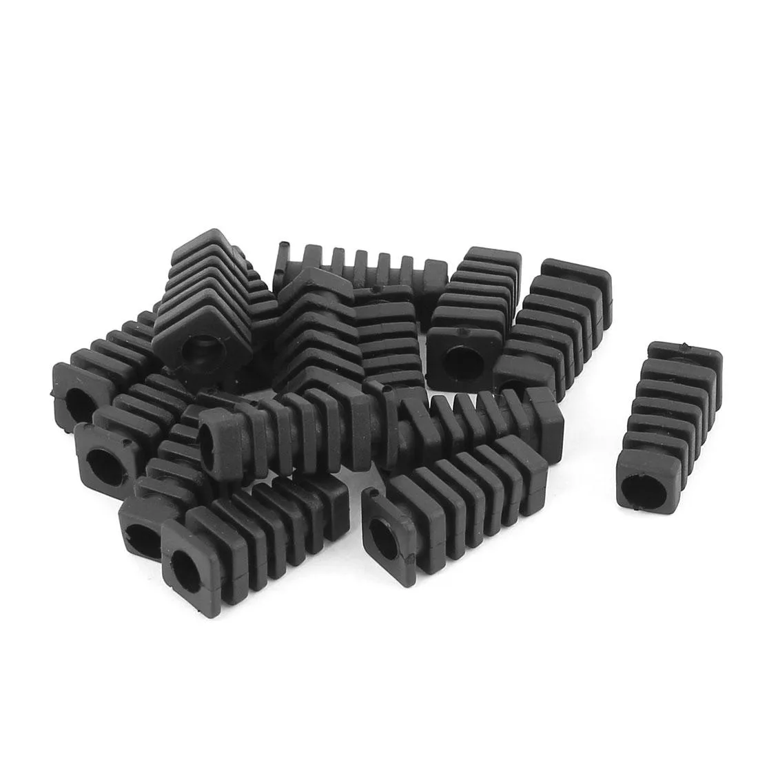 Unique-Bargains Unique-Bargains 15 Pcs Rubber Strain Relief Cord Boot Guard 27mm x 7mm — product photo