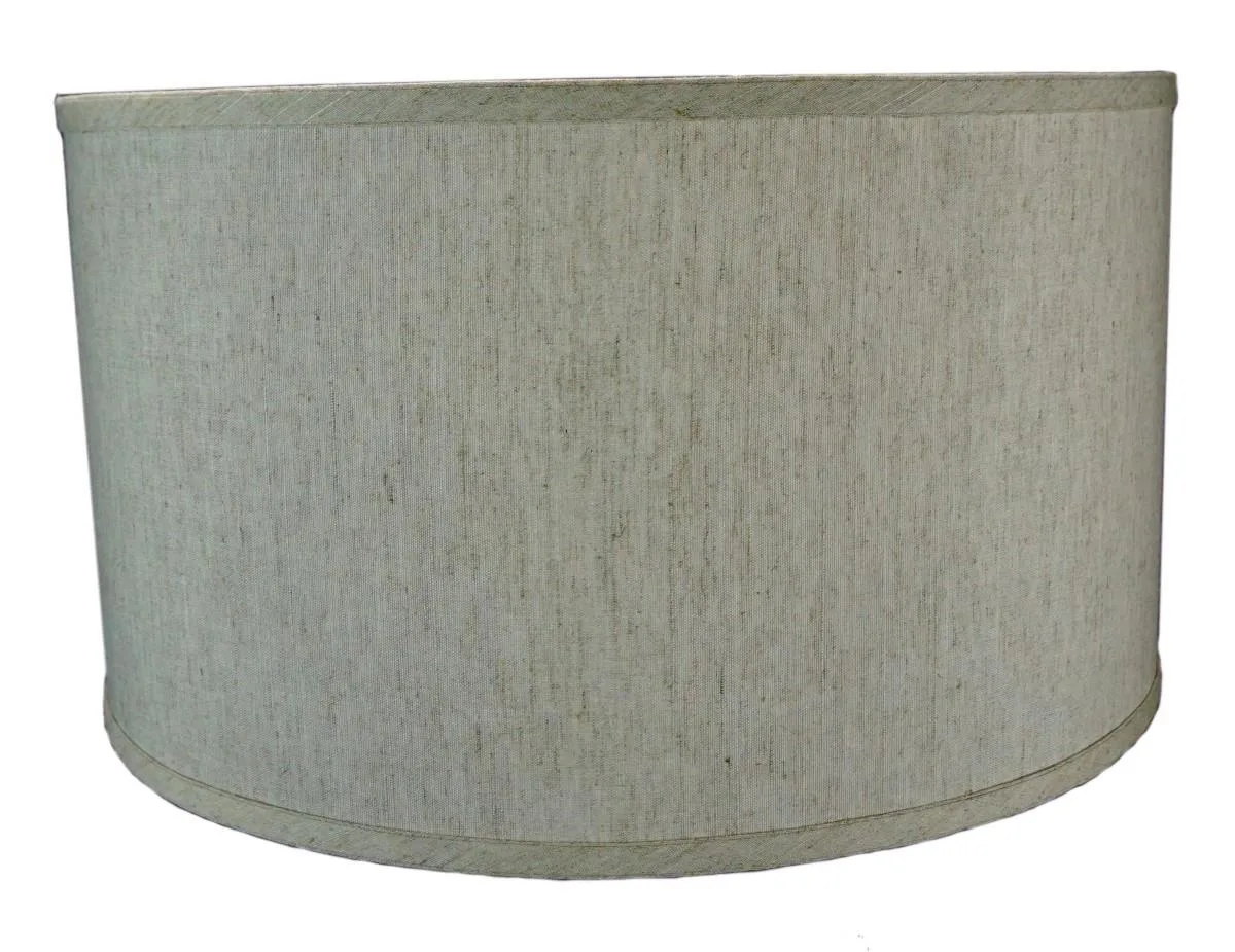 Home Concept Home Concept Textured Oatmeal Drum Shade 14x14x7 — product photo
