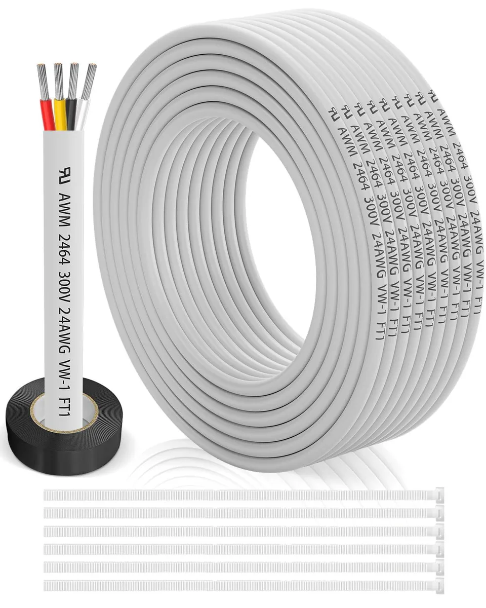 RCA 24-4C-30FT-PYL-US 24 AWG 4 Conductor Speaker Wire 30FT — product photo