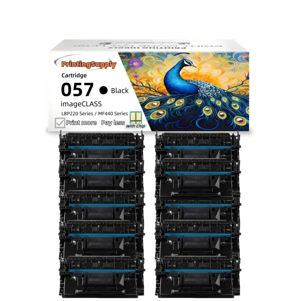 Aster Graphics Inc Aster Graphics Inc 057 Black Toner Cartridge 10 Pack 3100 Pages — product photo