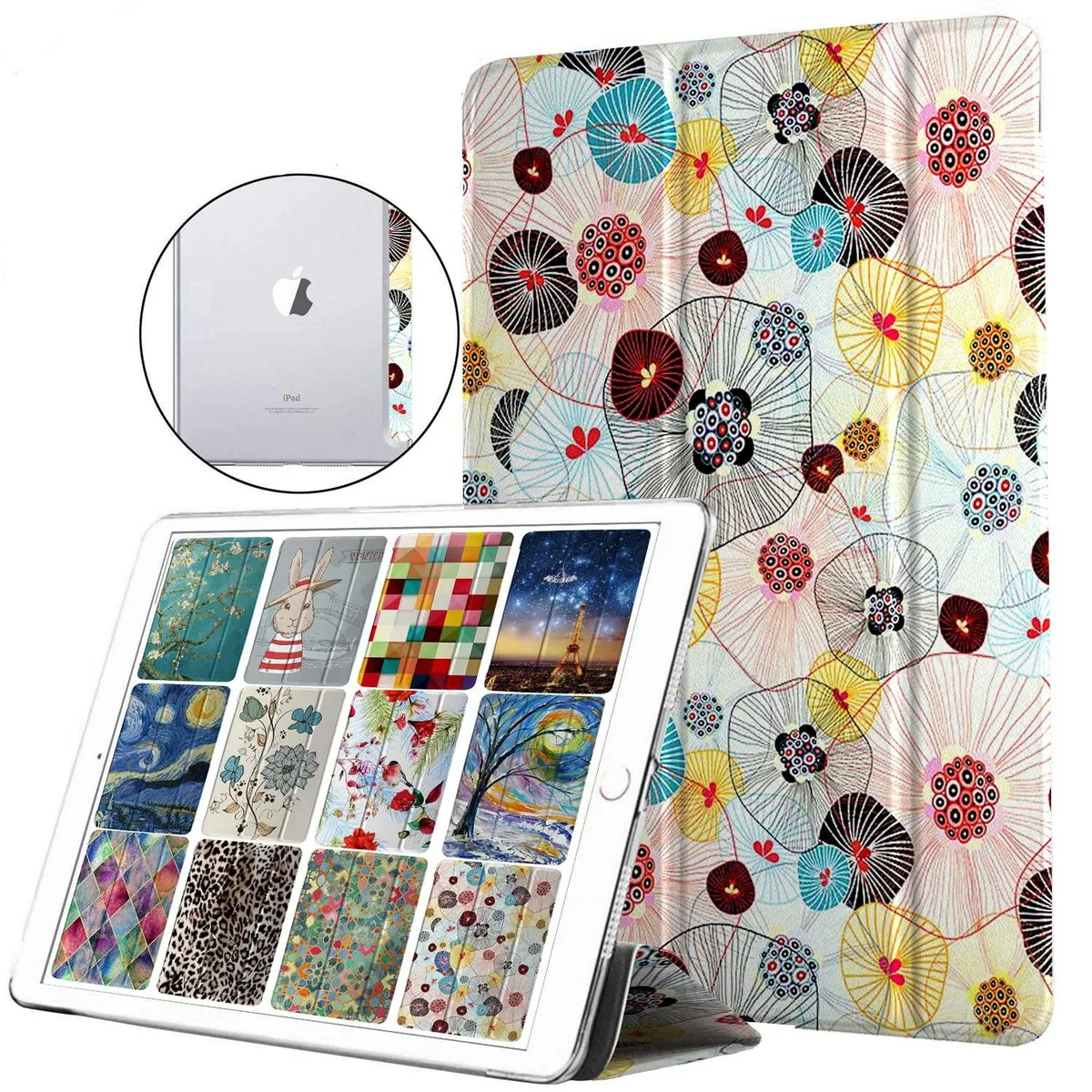 BoYata BoYata iPad Pro 10.5 / Air 3 2 in 1 accessory - Jelly Fish Prints — product photo