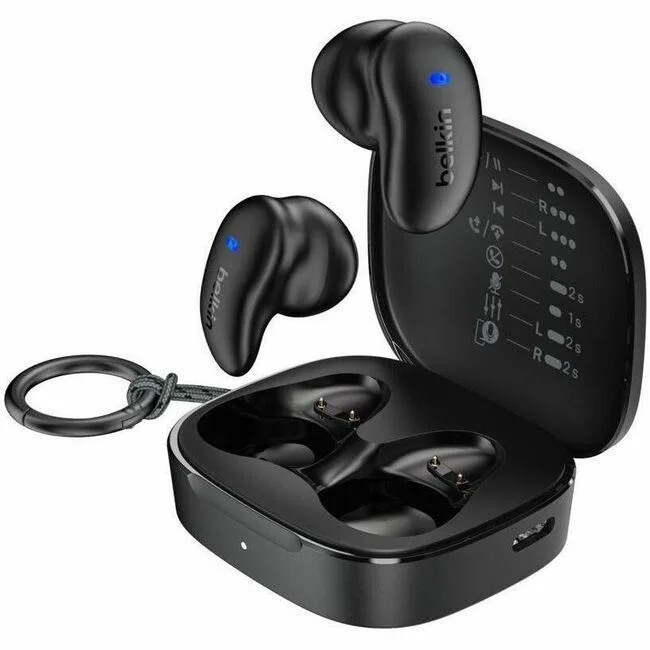 Belkin Belkin SoundForm Anywhere AUC014FQBK True Wireless Earbuds accessory — product photo