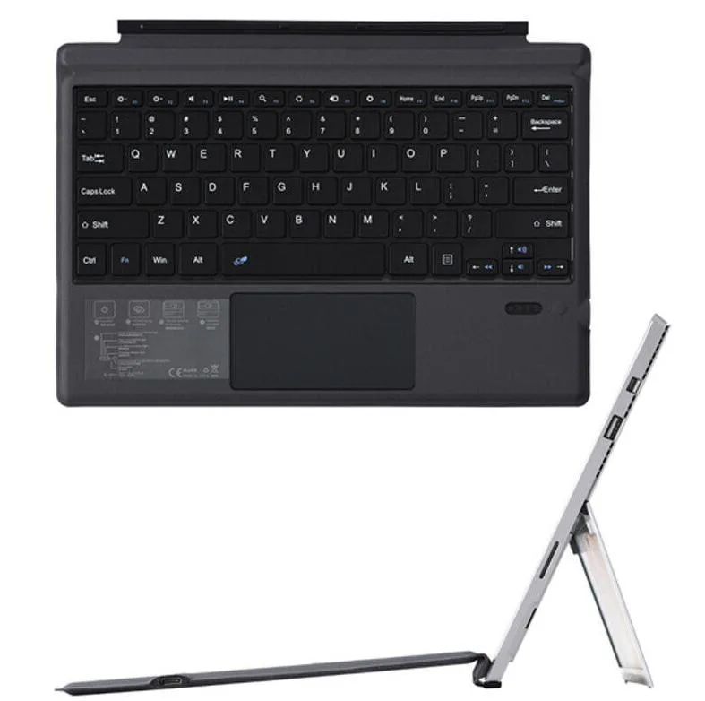Thin King Thin King Wireless Keyboard Magnetic Type Cover Trackpad Black 12.3 in — product photo