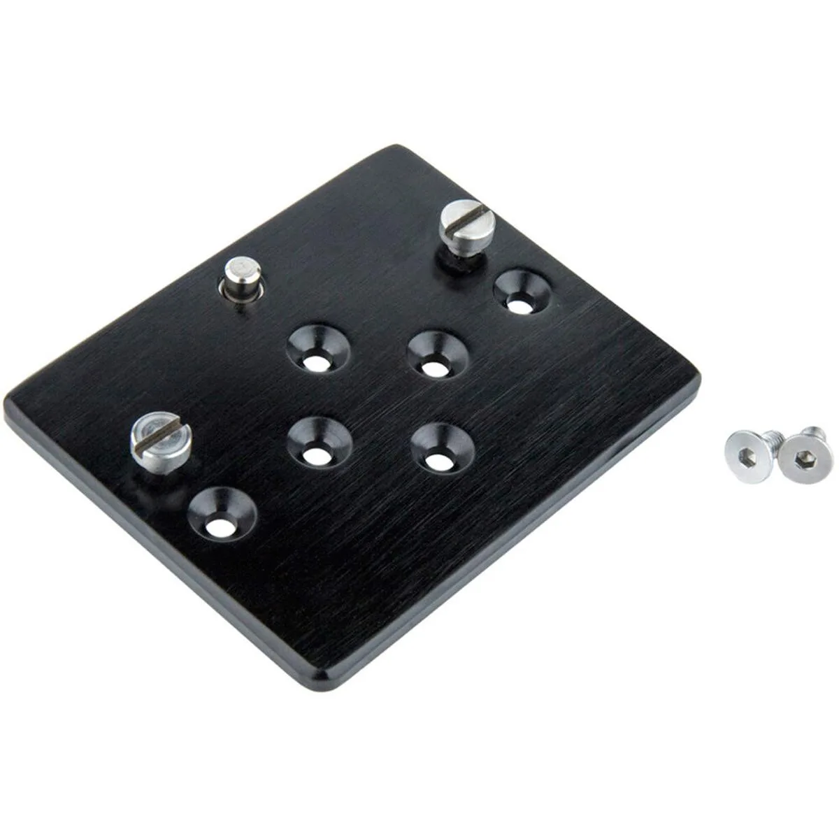 Kupo Kupo Front Box Mounting Plate for Convi Clamp, black anodized aluminium, 51 mm max diameter — product photo