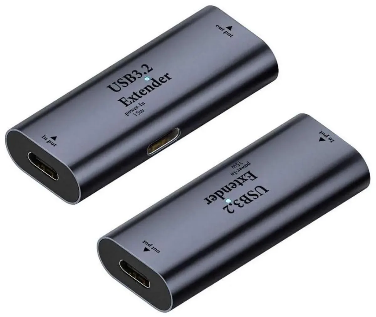 SMUGDESK SMUGDESK Active USB-C Female to Female Repeater Adapter with Signal Booster Chip — product photo