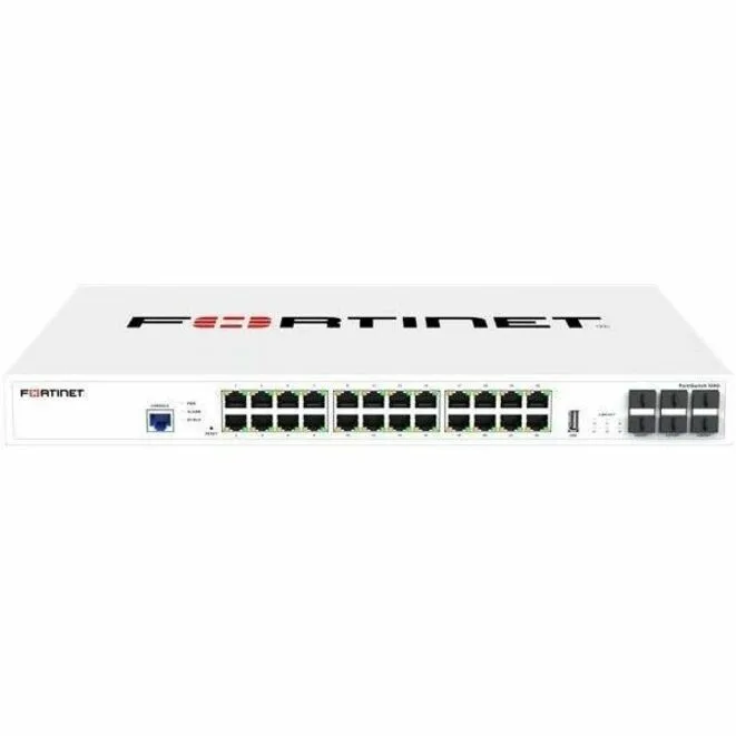 Fortinet Fortinet FortiSwitch 100G FS-124G 24-port network switch — product photo
