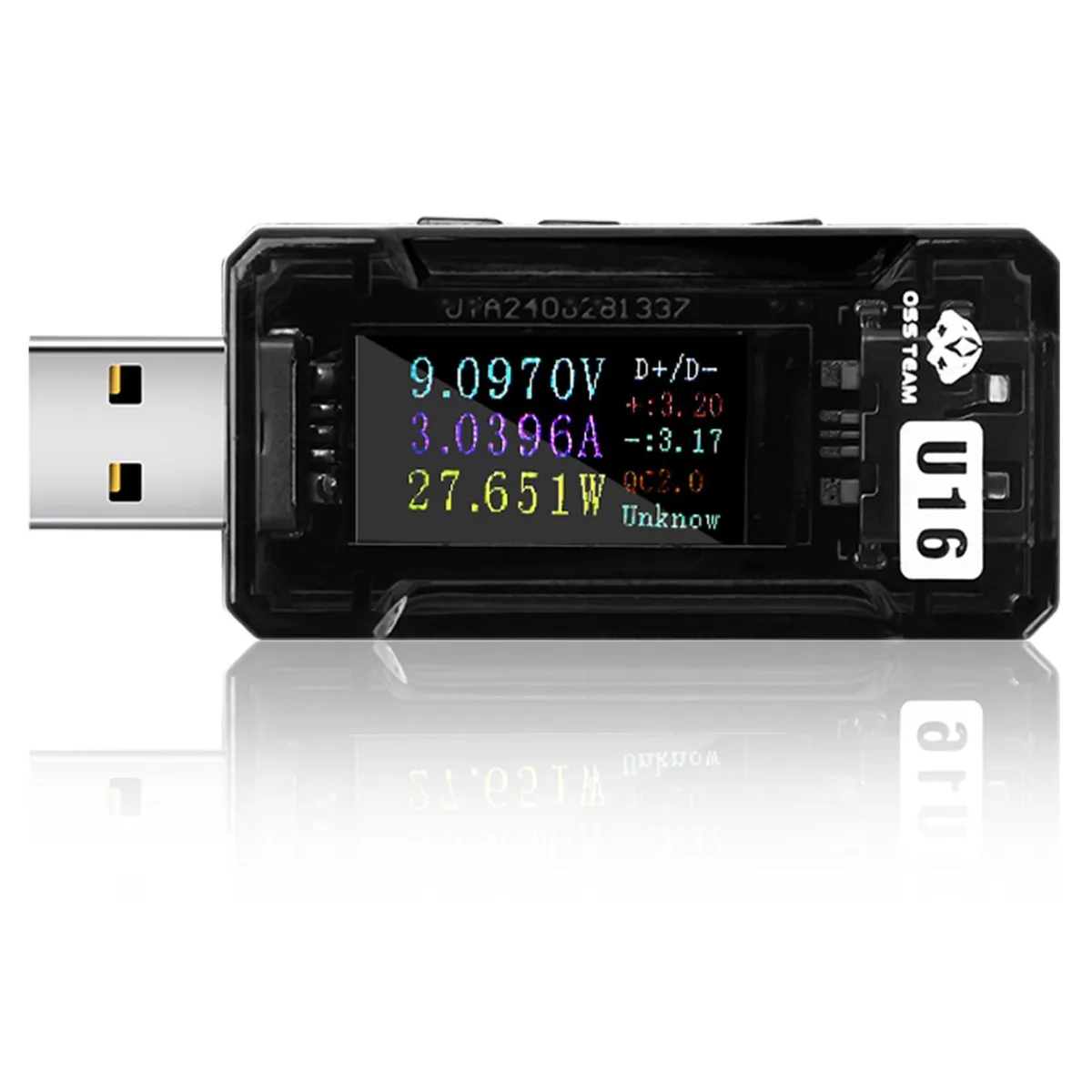 FORIOT USB Tester Power Meter 4-25V 5A PD QC 2.0 3.0 — product photo