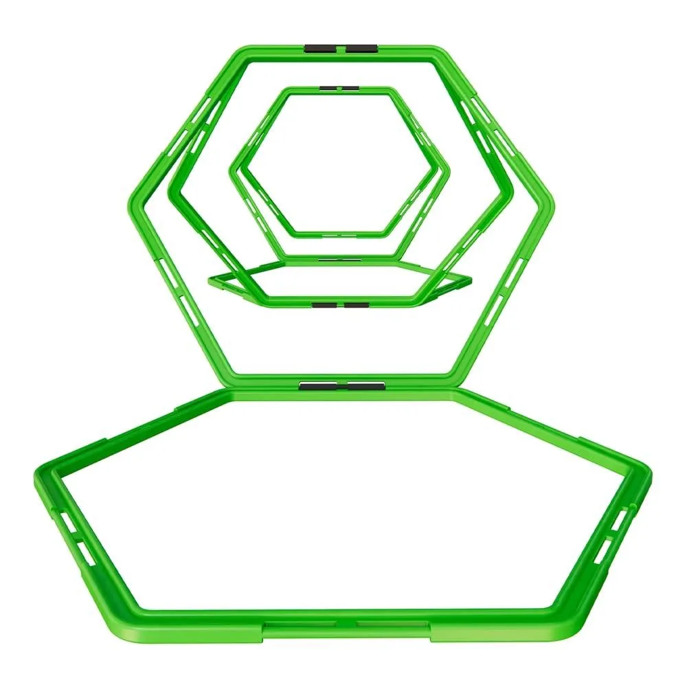 POWER SYSTEMS POWER SYSTEMS 30725 fitness accessory 12 hex rings 19 in green — product photo