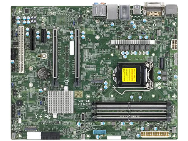 Supermicro Supermicro MBD-X12SAE-O server motherboard LGA 1200 DDR4 2933 128GB — product photo