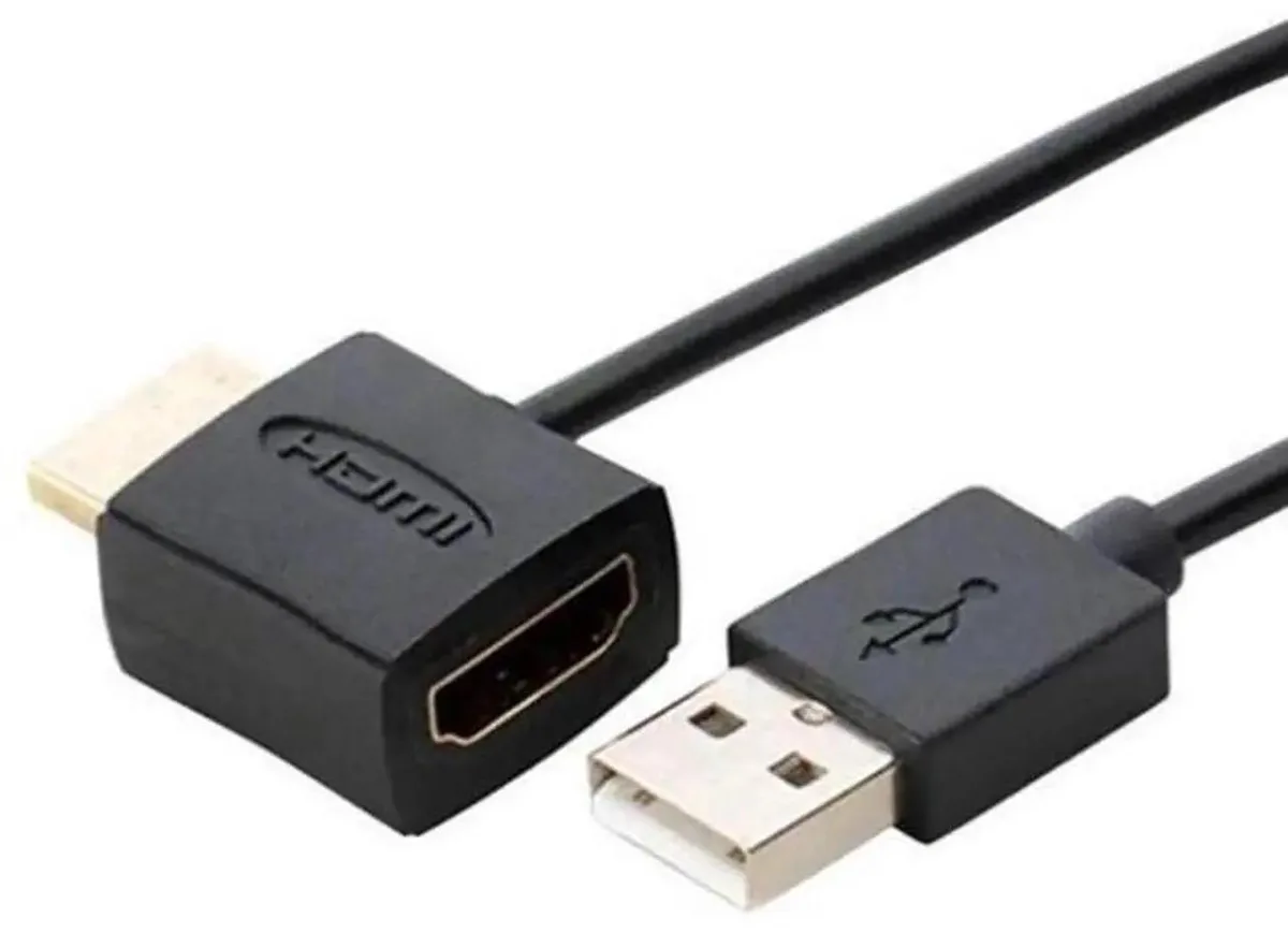 SMUGDESK SMUGDESK Car USB to HDMI Fast Charging Cable 50cm — product photo