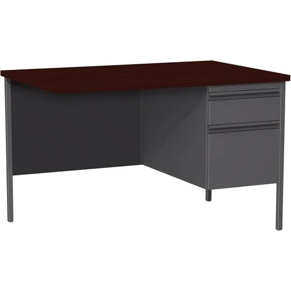 Lorell Lorell 60922 Right Pedestal Return 42x24x29 Mahogany — תמונת המוצר