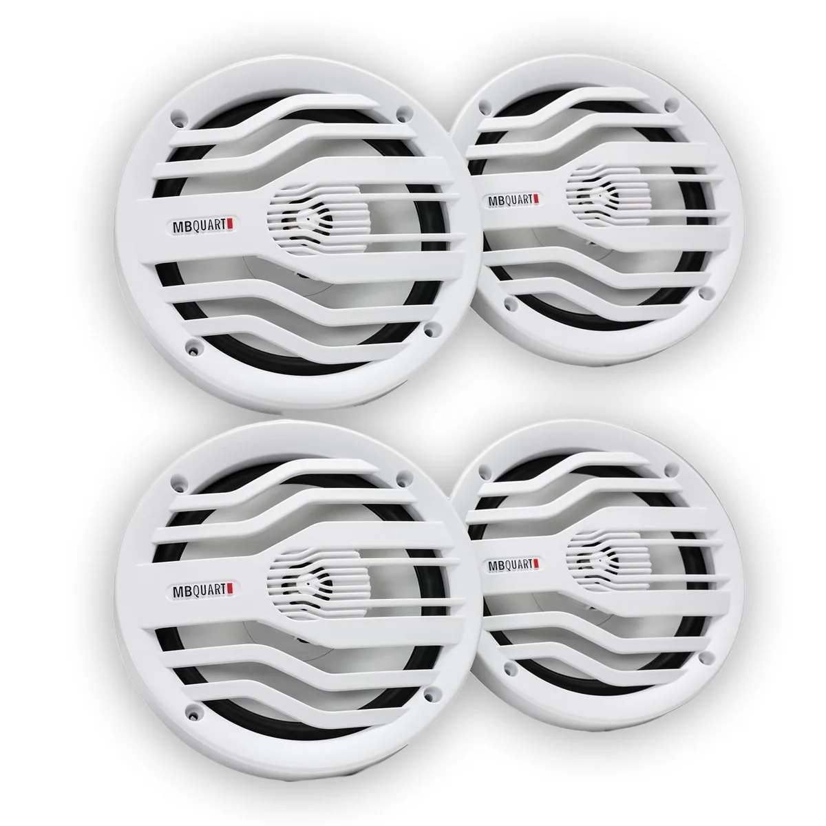 MB Quart MB Quart 2X-NK2-116 6.5" 2-Way Coaxial Marine Speaker Pair 120W Max 60W RMS — product photo