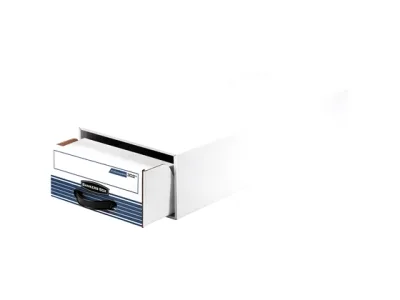 FELLOWES FELLOWES Bankers Box Stor/Drawer Steel Plus 00306 White Steel Storage — product photo