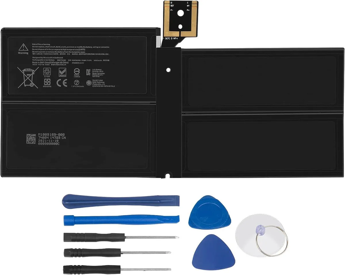 NShi NShi 1796 45Wh 7.57V laptop battery for Surface Pro 5 1796 2017 and Pro 6 1807 1809 2018 — product photo