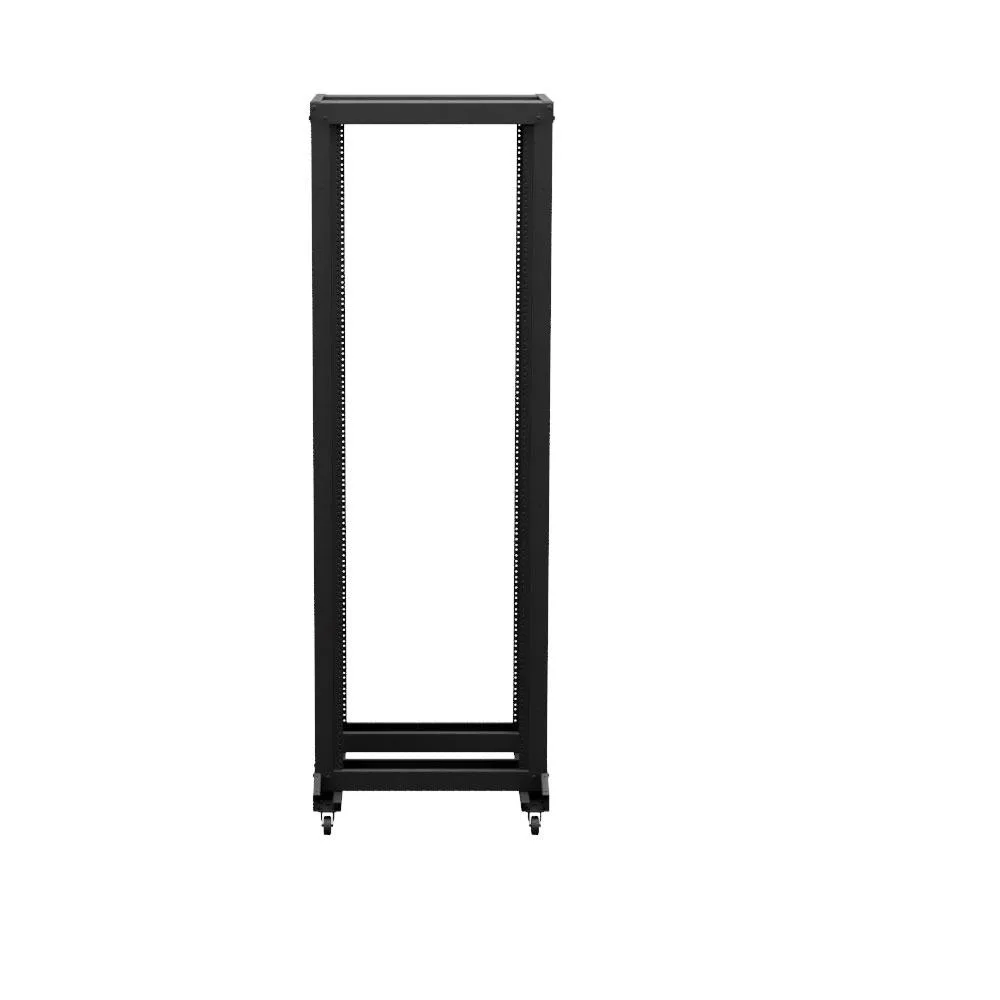 NavePoint NavePoint 37U 4-Post Adjustable Server Rack 12-24 Threaded with Casters Black — product photo