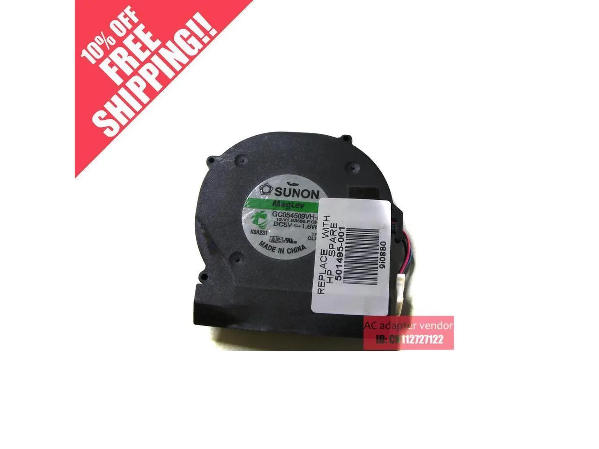 Fans Fans HP 2710P 2730P 2740P laptop cooler fan — product photo