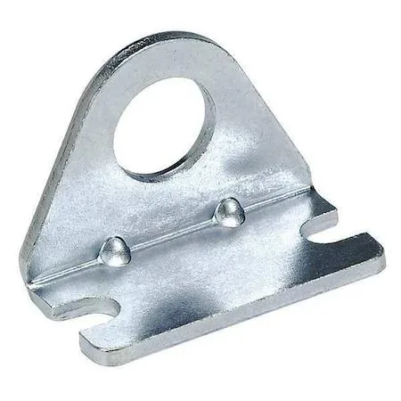 Aluminum foot bracket for three-quarter inch bore cylinders
