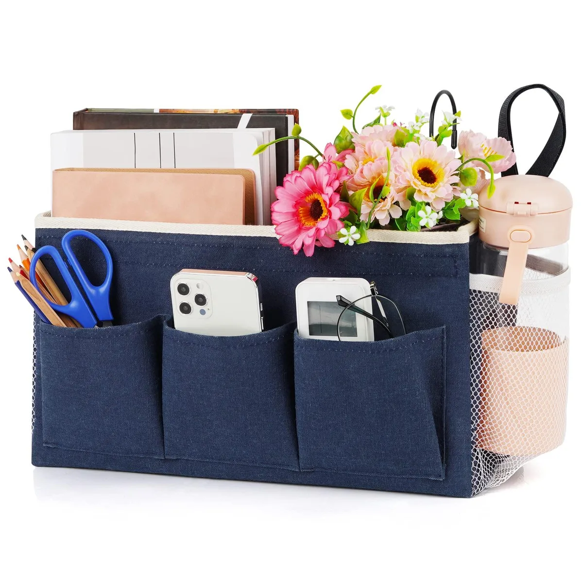 Bedside Caddy Grey 14.57x4.72x7.87in — product photo