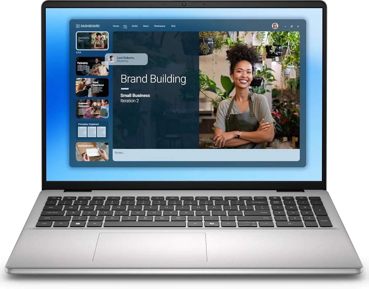 DELL DELL Raider 16 DC laptop Intel Core 5 120U 10-core 16GB 1TB PCIe SSD 16" WUXGA touchscreen Silver — product photo