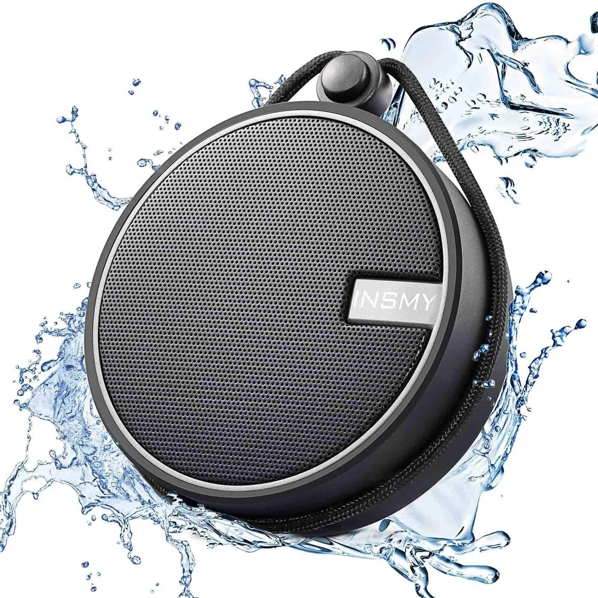  INSMY C12 IP67 Waterproof Portable Speaker Black — product photo