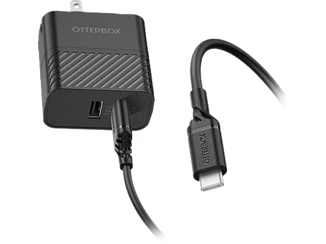 OtterBox OtterBox 78-52696 Dual USB-A Wall Charger Kit 24W 1m Cable — product photo