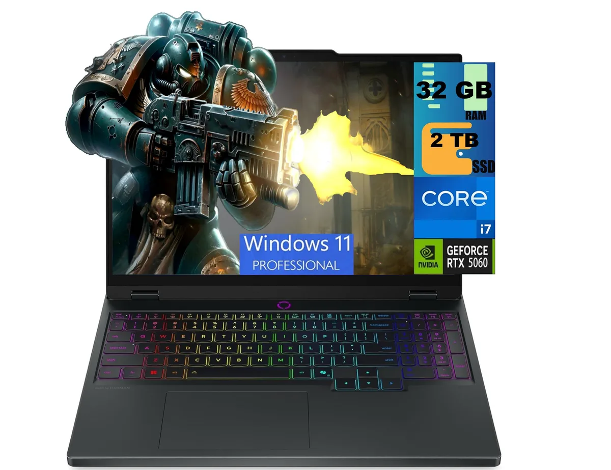 Lenovo Lenovo Legion 5 15 gaming laptop 15.1 WQXGA 165Hz i7-14700HX RTX 5060 32GB DDR5 2TB — product photo