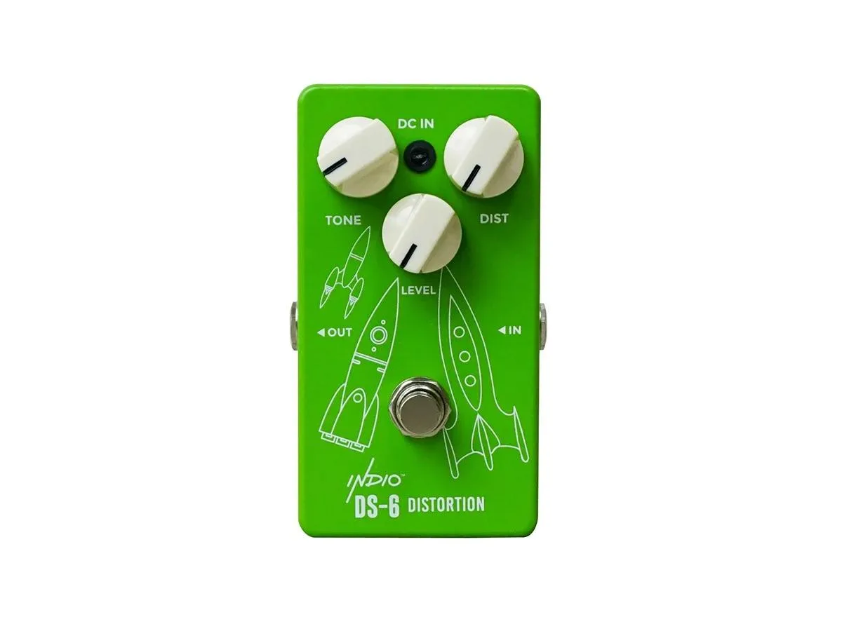 Monoprice Inc. Monoprice Inc. 600032 DS-6 True Bypass Analog Vintage Distortion Guitar Pedal — product photo