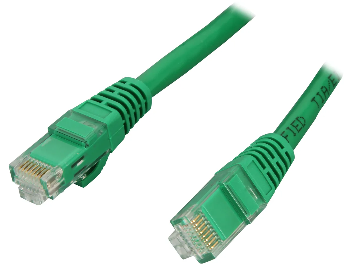 Cables To Go Cables To Go 27171 Cat6 network ethernet cable 3 ft green — product photo
